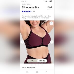 Honeylove Silhouette Bra in Fig 1X